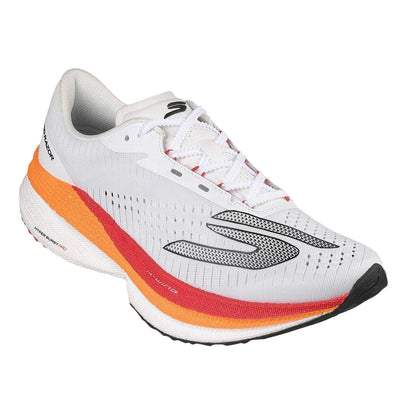 White-Orange - Pack Shot - Skechers Mens Razor Running Shoes