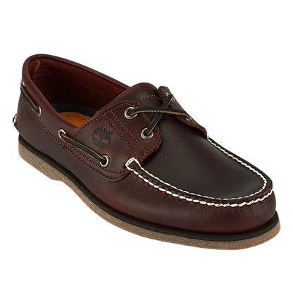 Brown - Lifestyle - Timberland Mens Classic Flat Boat Shoes