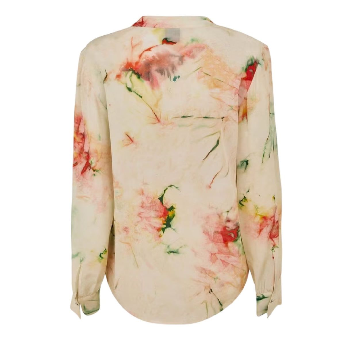Multicoloured - Back - Boss Womens-Ladies Silk Blouse