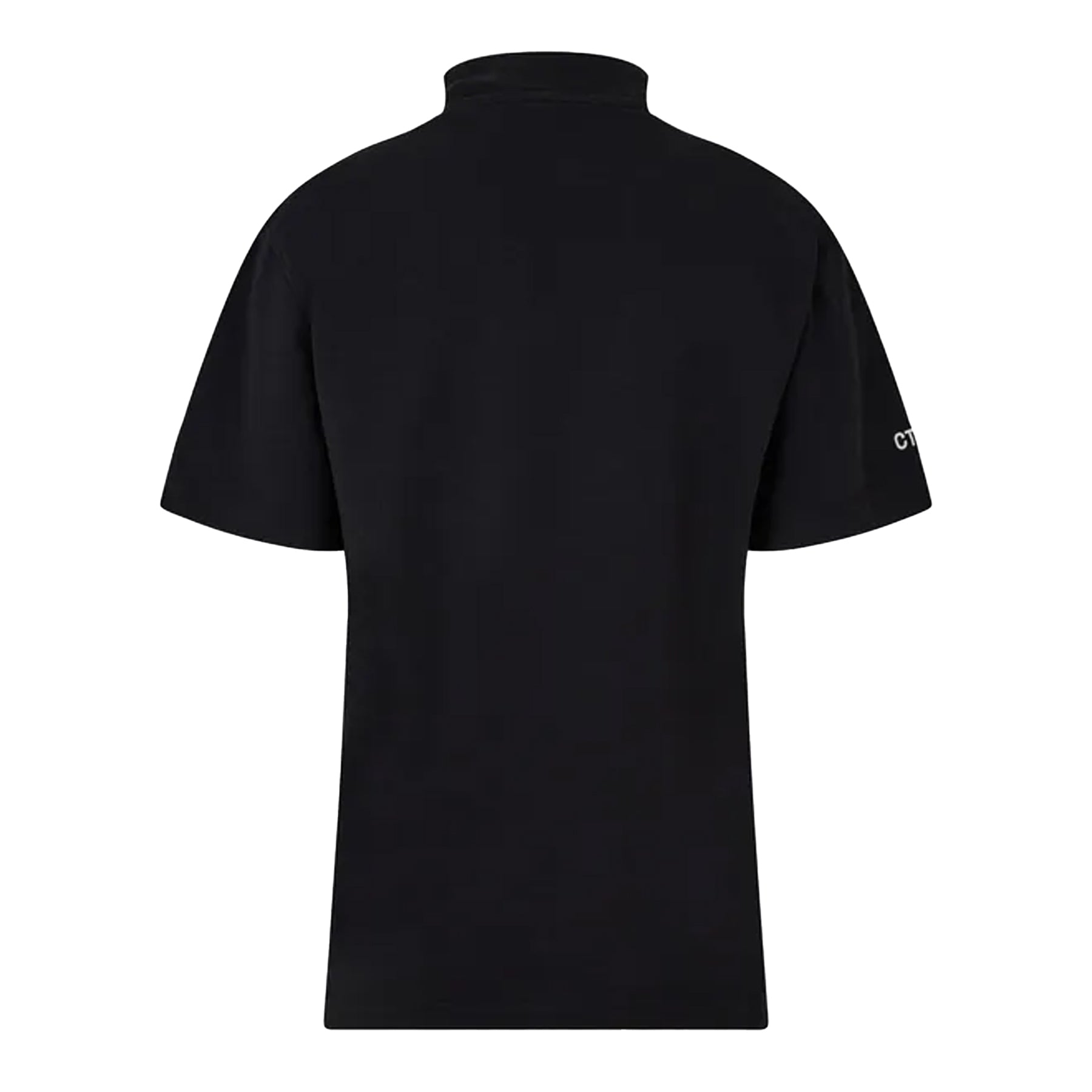 Black-White - Back - Heron Preston Womens-Ladies CTNMB Turtle Neck T-Shirt