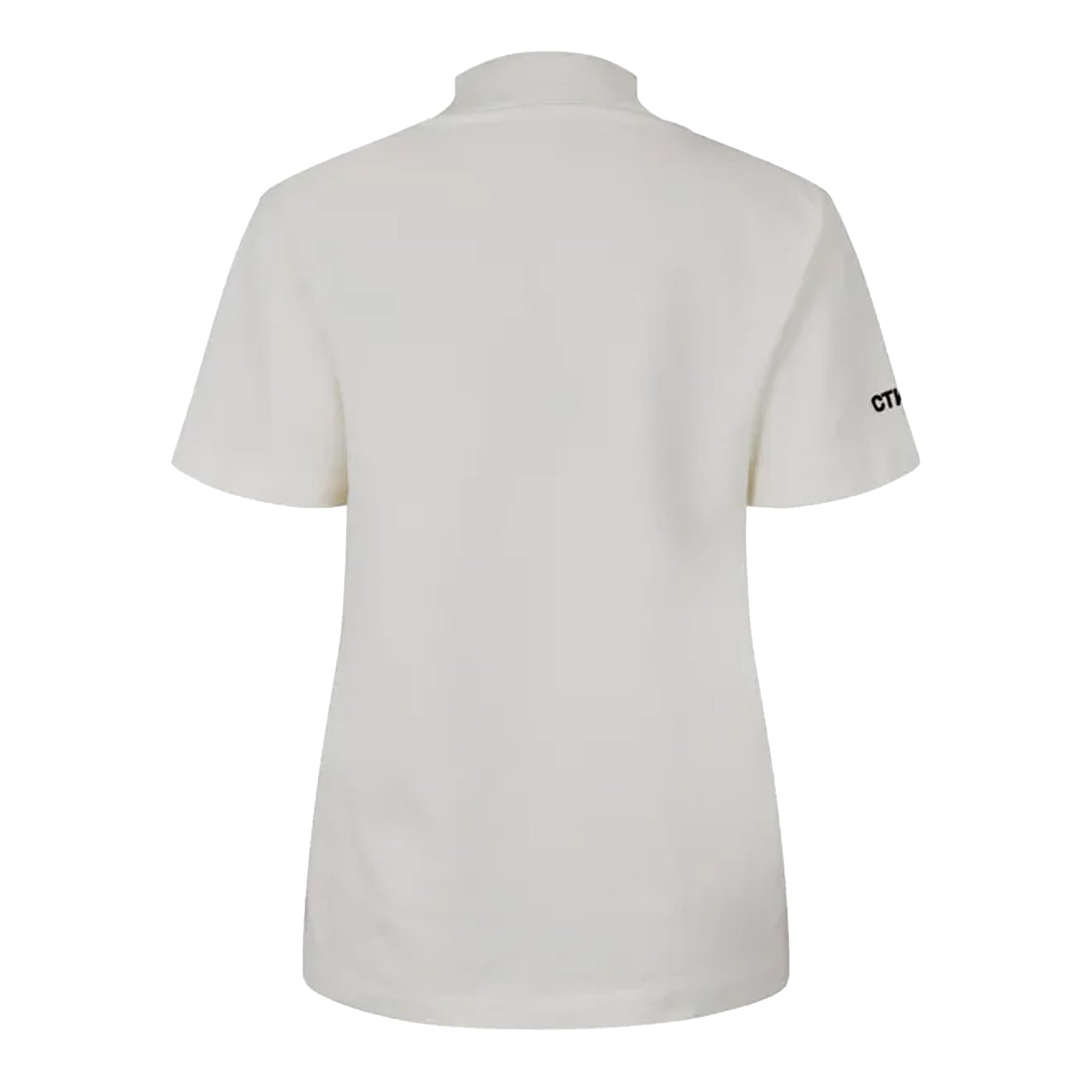 White-Black - Back - Heron Preston Womens-Ladies CTNMB Turtle Neck T-Shirt