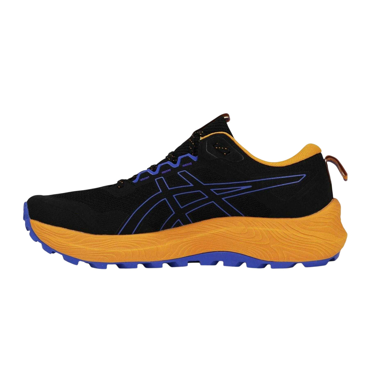 Black-Cobalt - Side - Asics Mens Terra 3 Running Trainers