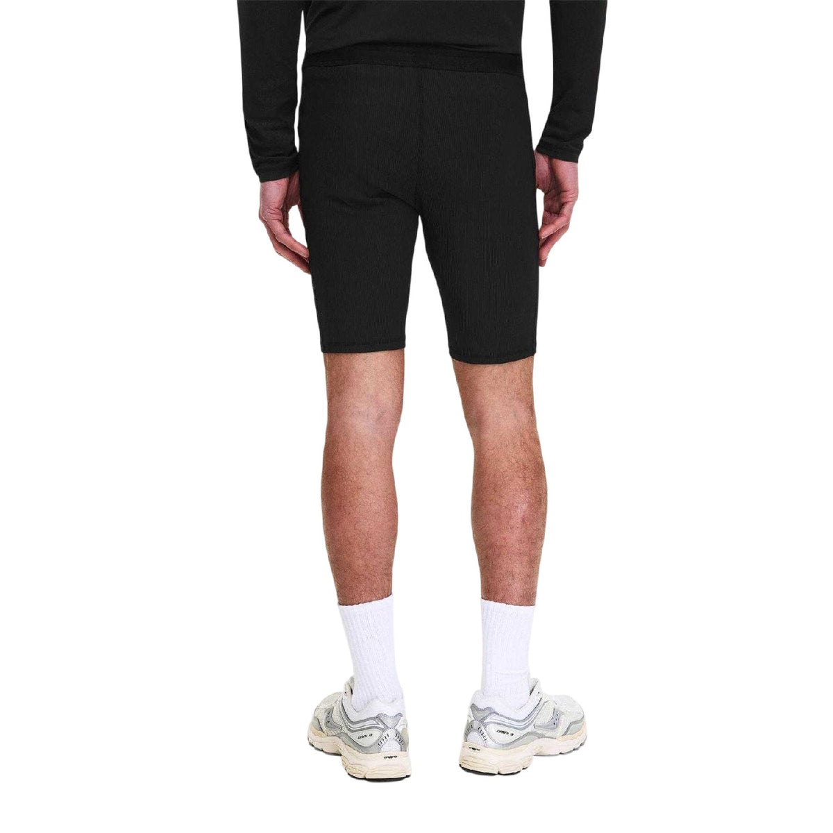 Black - Back - Couture Club Mens Slim Leggings