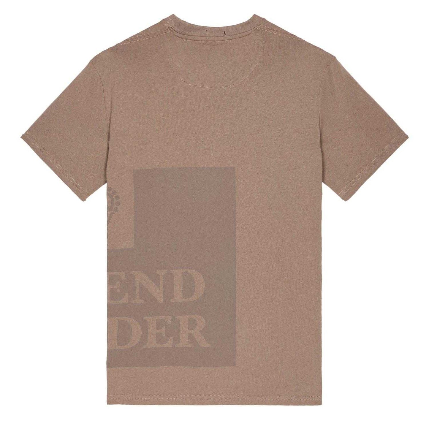 Brown - Side - Weekend Offender Mens Ryan Tonal Prison T-Shirt