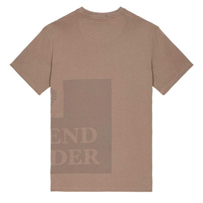 Brown - Side - Weekend Offender Mens Ryan Tonal Prison T-Shirt