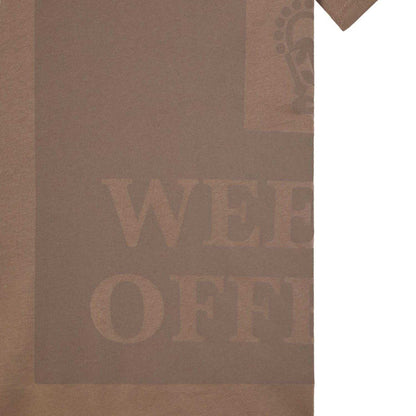 Brown - Pack Shot - Weekend Offender Mens Ryan Tonal Prison T-Shirt