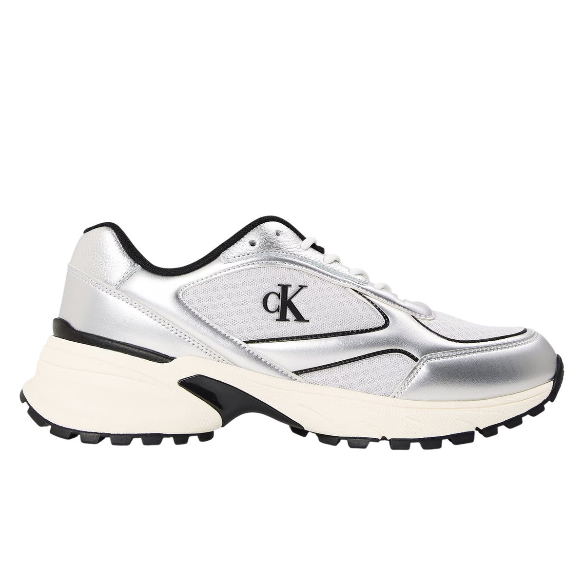 White - Front - Calvin Klein Mens Hiking Shoes