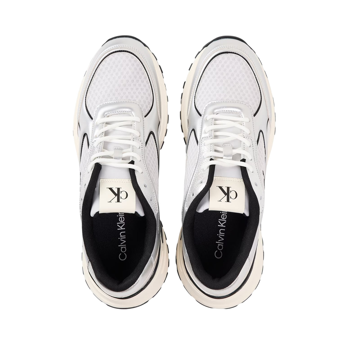 White - Side - Calvin Klein Mens Hiking Shoes