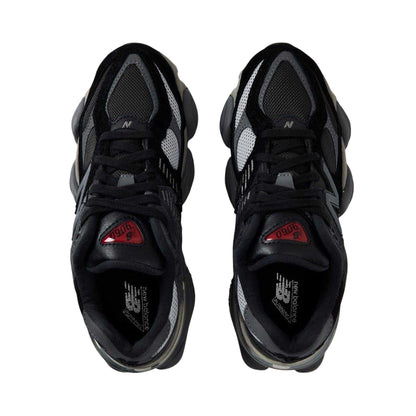 Black - Side - New Balance Womens-Ladies Suede Trainers