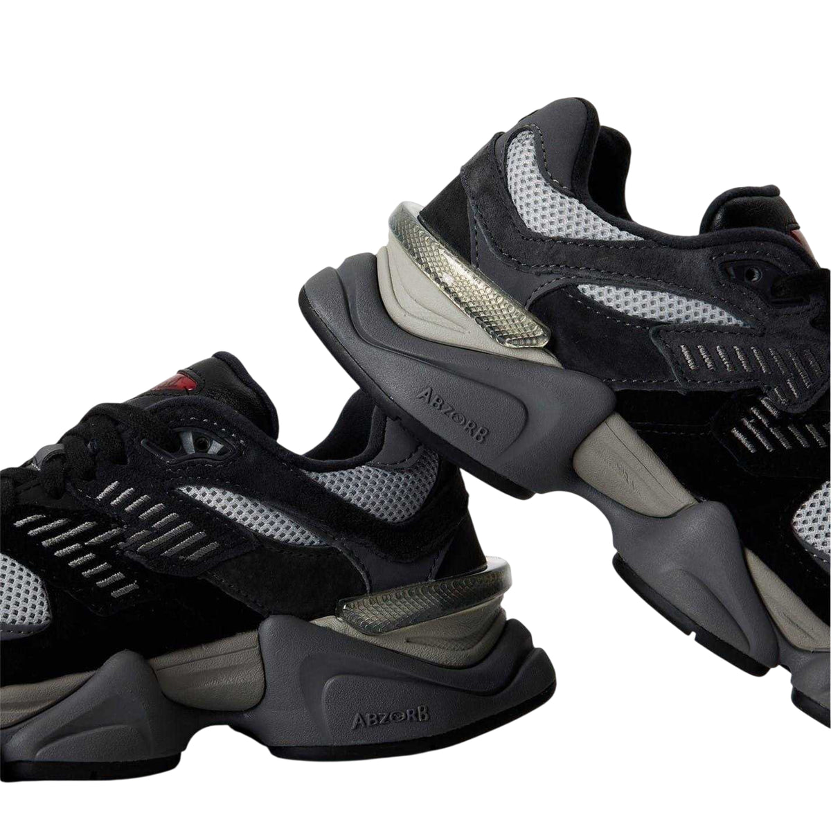 Black - Lifestyle - New Balance Womens-Ladies Suede Trainers