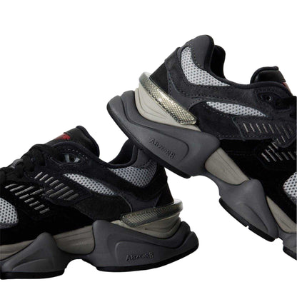 Black - Lifestyle - New Balance Womens-Ladies Suede Trainers