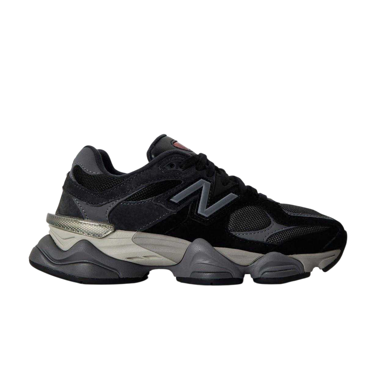 Black - Front - New Balance Womens-Ladies Suede Trainers