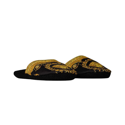 Black-Gold - Lifestyle - Versace Unisex Adult Baroque Slippers