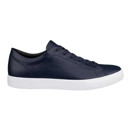 Marine - Front - Ecco Mens Flat Trainers
