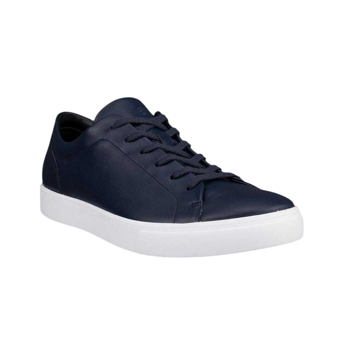 Marine - Side - Ecco Mens Flat Trainers