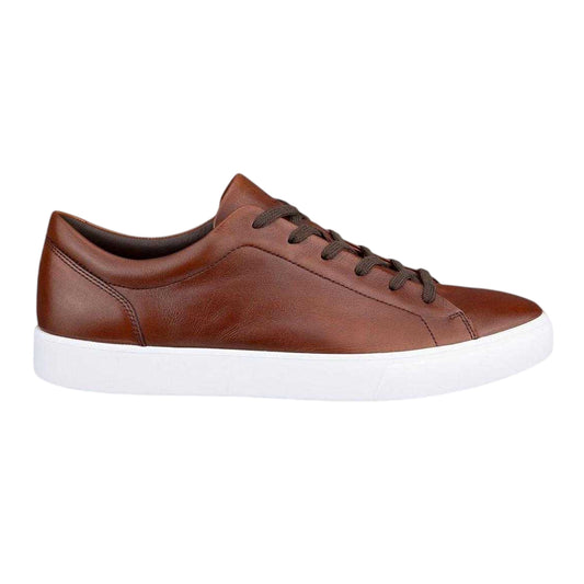 Cognac - Front - Ecco Mens Flat Trainers