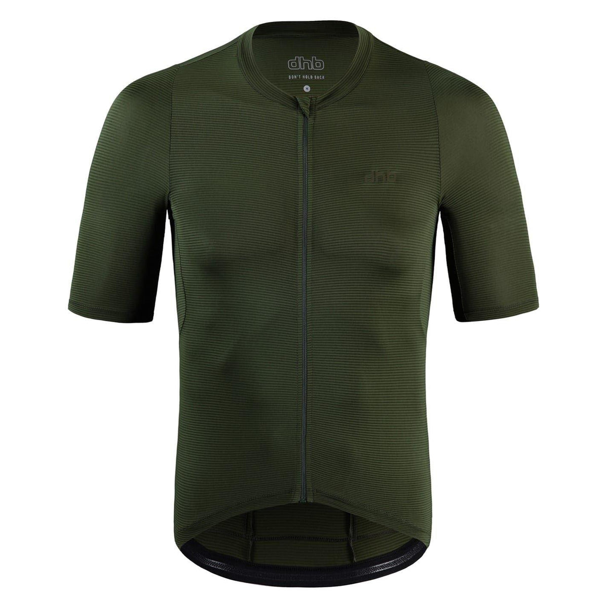 Green - Front - dhb Mens Tailored Short-Sleeved Cycling Jersey