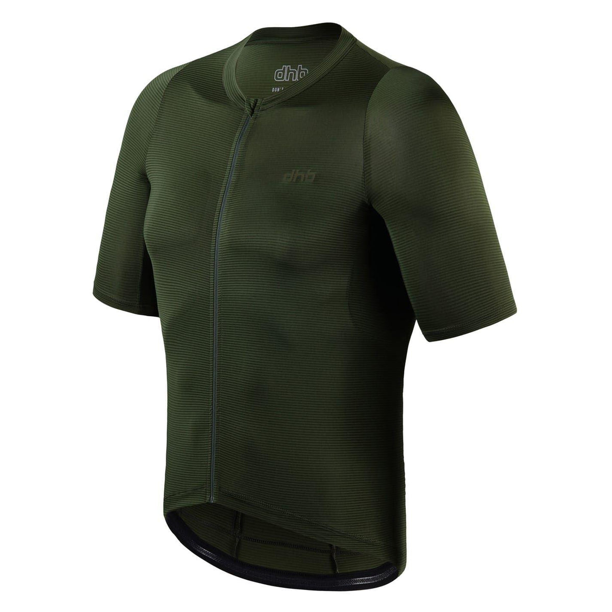 Green - Side - dhb Mens Tailored Short-Sleeved Cycling Jersey