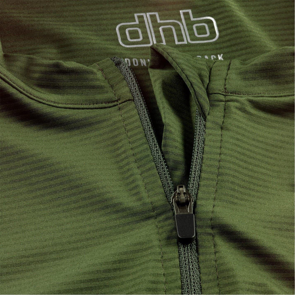 Green - Lifestyle - dhb Mens Tailored Short-Sleeved Cycling Jersey