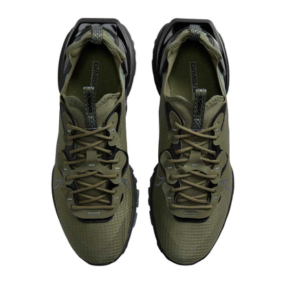 Olive-Black - Lifestyle - Nike Mens Vision Layered Cushioned Trainers