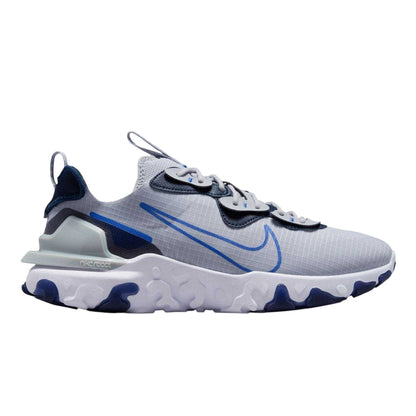Wolf Grey-Blue - Front - Nike Mens Vision Layered Cushioned Trainers