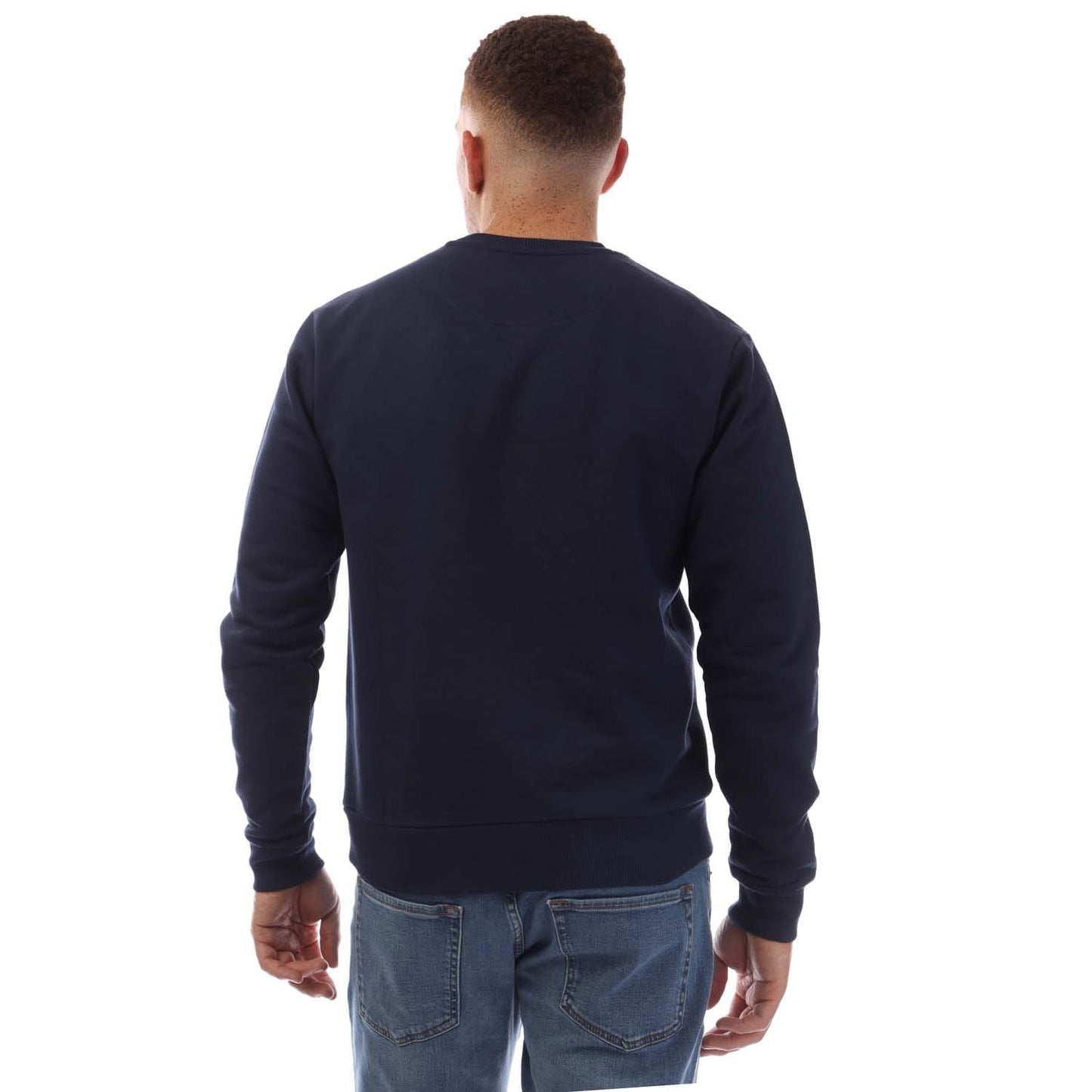 Navy - Back - Modern Amusement Mens Looff Sweatshirt