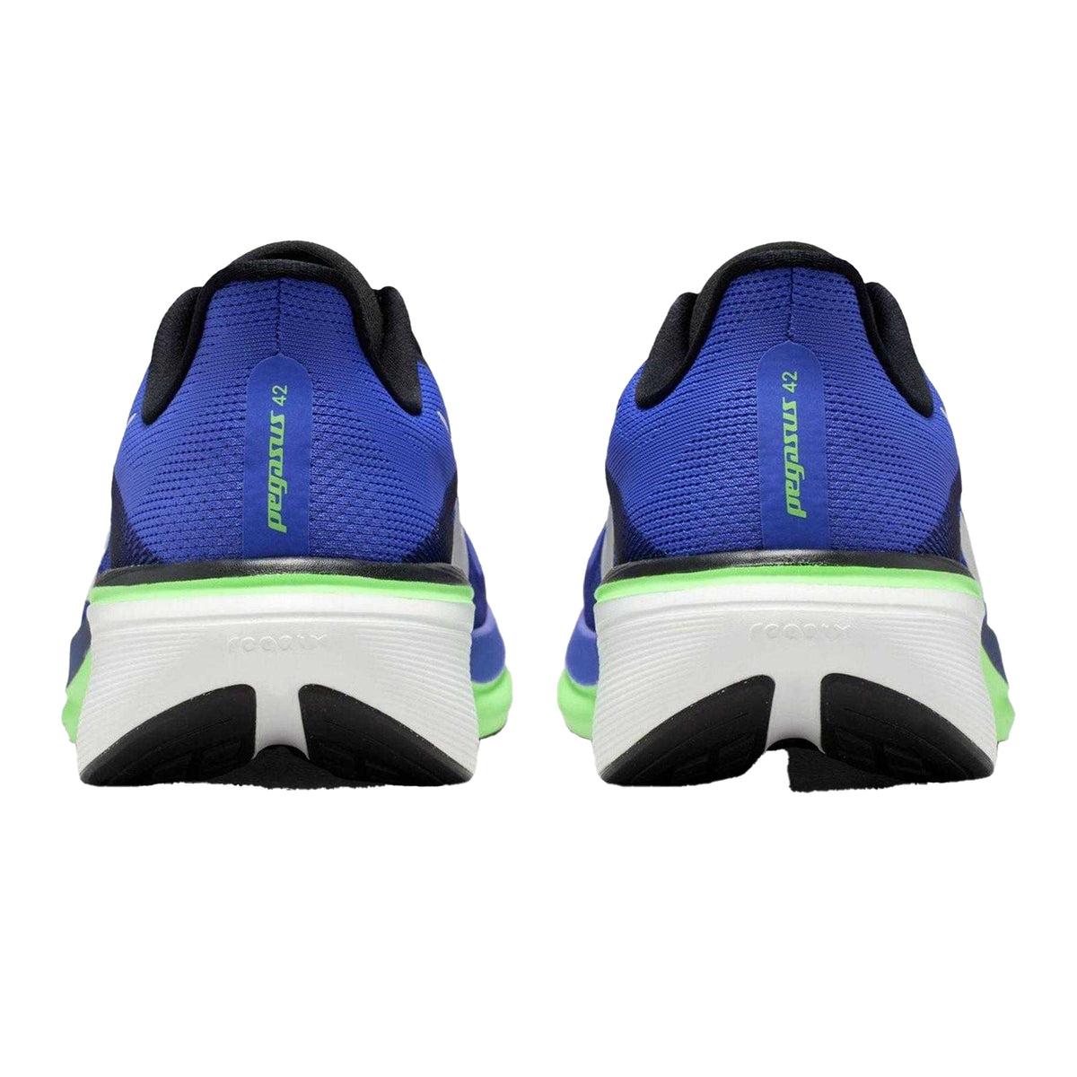Lapis Blue-White - Back - Nike Mens Pegasus 42 Running Trainers