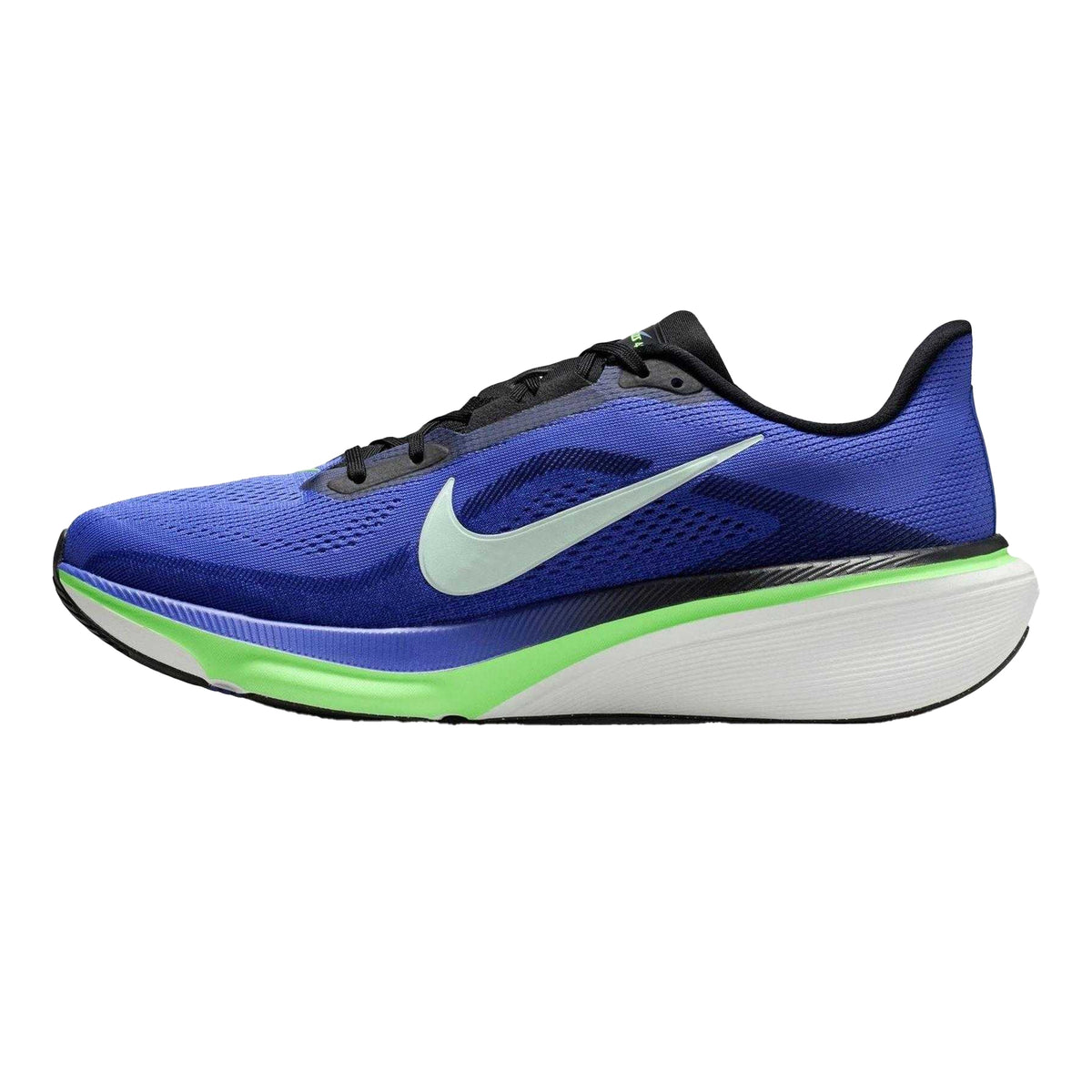 Lapis Blue-White - Side - Nike Mens Pegasus 42 Running Trainers