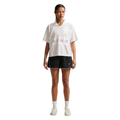 Chalk-White - Lifestyle - Nike Womens-Ladies Crop Top