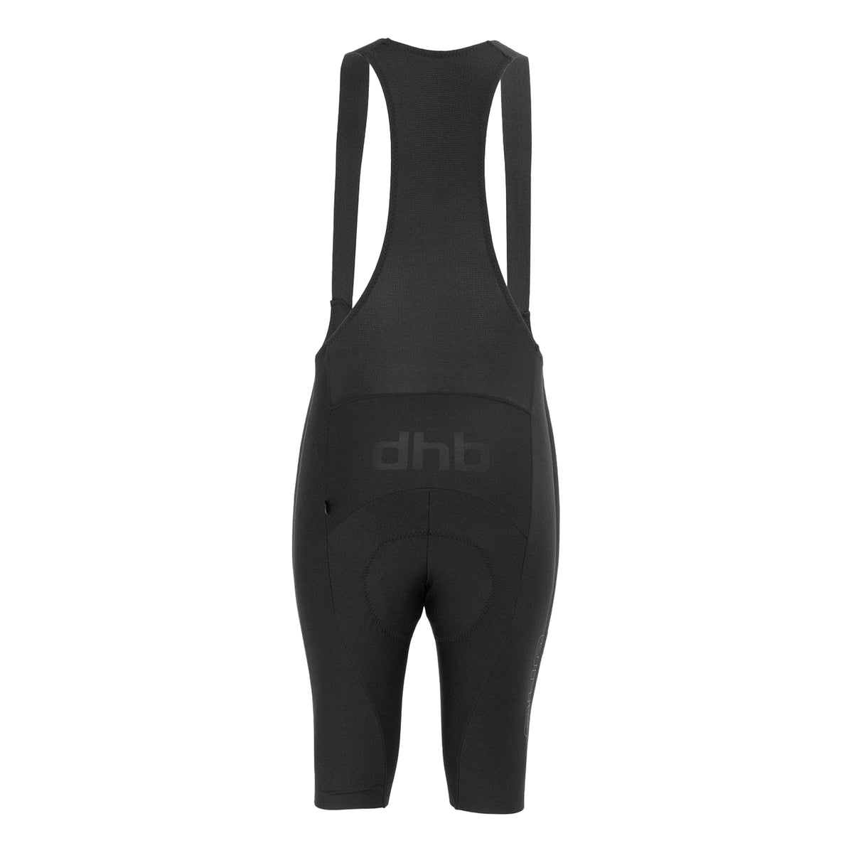 Black - Back - dhb Mens Cycling Bib Shorts
