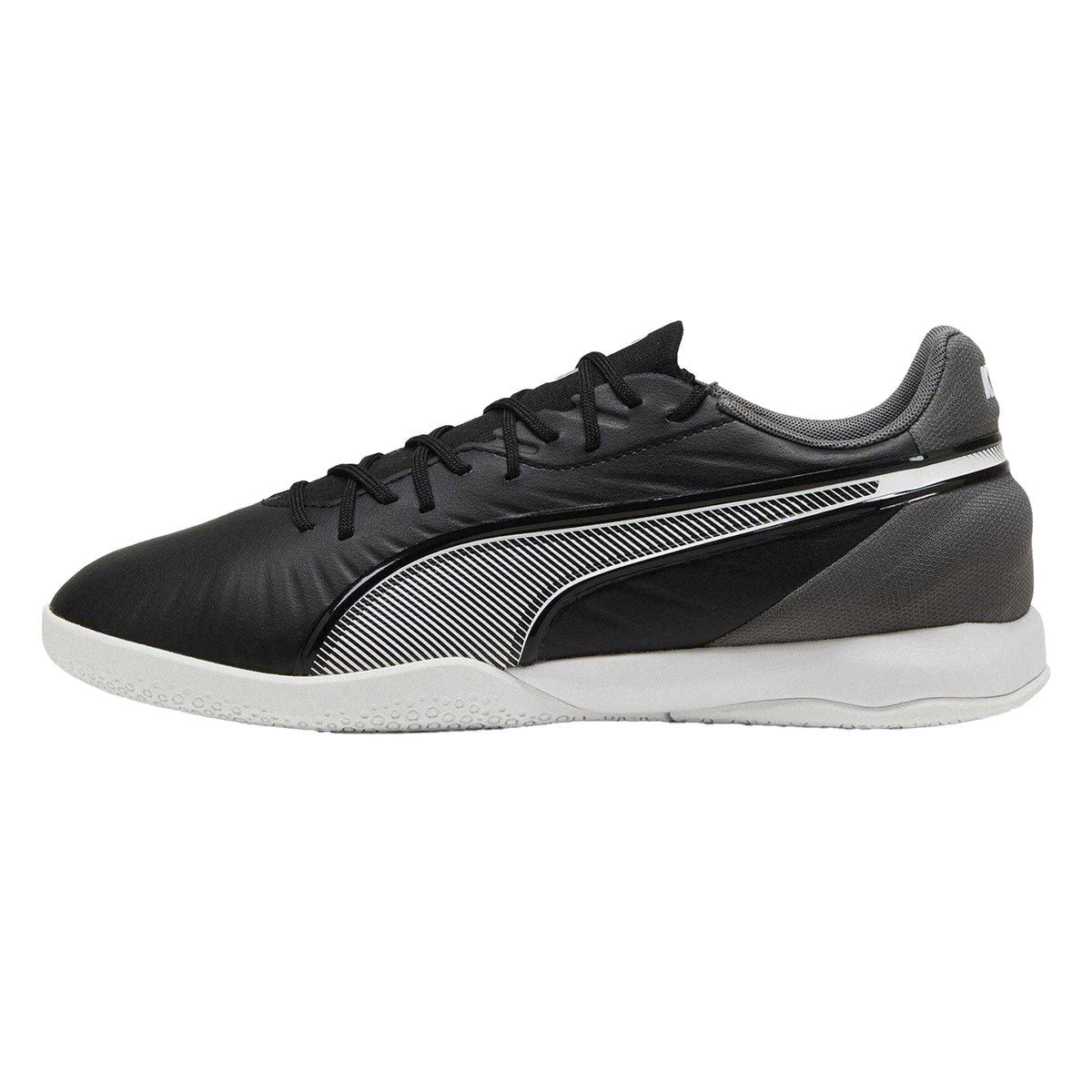 Puma Black - Back - Puma Mens King Match It Indoor Football Shoes