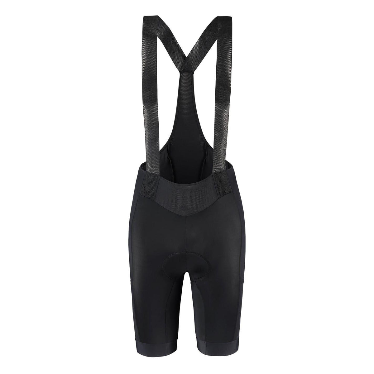 Black - Front - dhb Mens Trail Cycling Bib Shorts