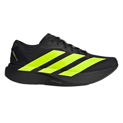 Black-Yellow - Front - Adidas Mens Adizero Shoes