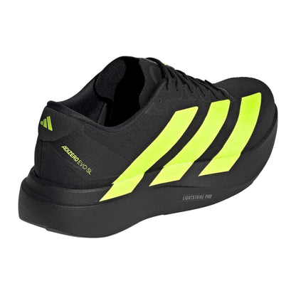 Black-Yellow - Back - Adidas Mens Adizero Shoes