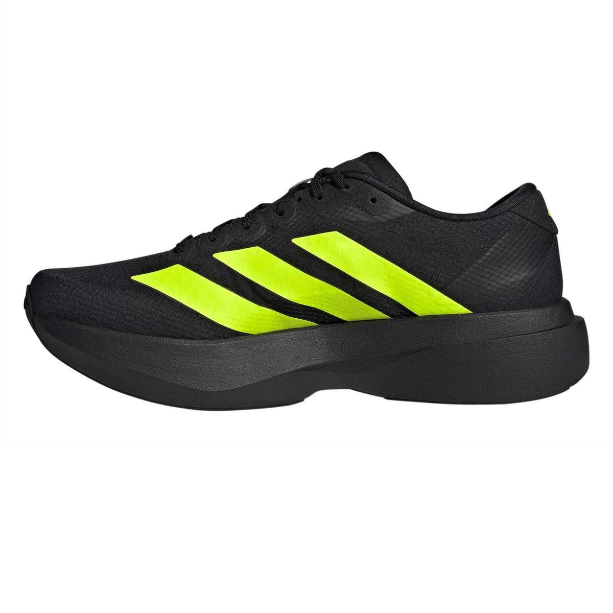 Black-Yellow - Side - Adidas Mens Adizero Shoes