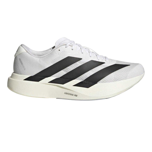 White-Black - Front - Adidas Mens Adizero Shoes