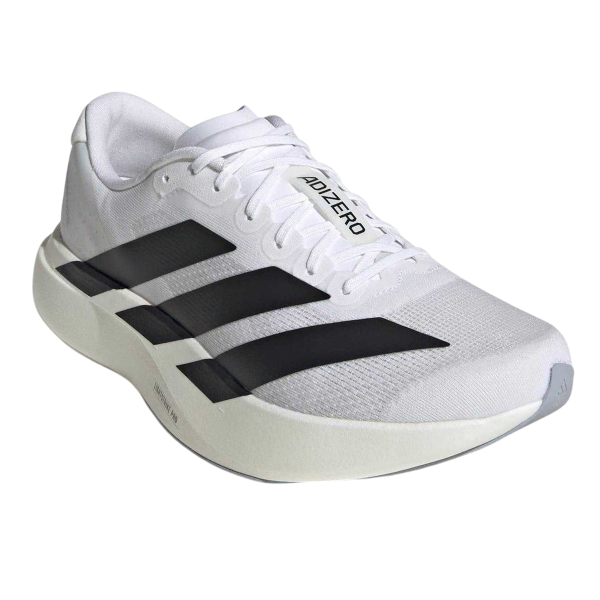 White-Black - Pack Shot - Adidas Mens Adizero Shoes