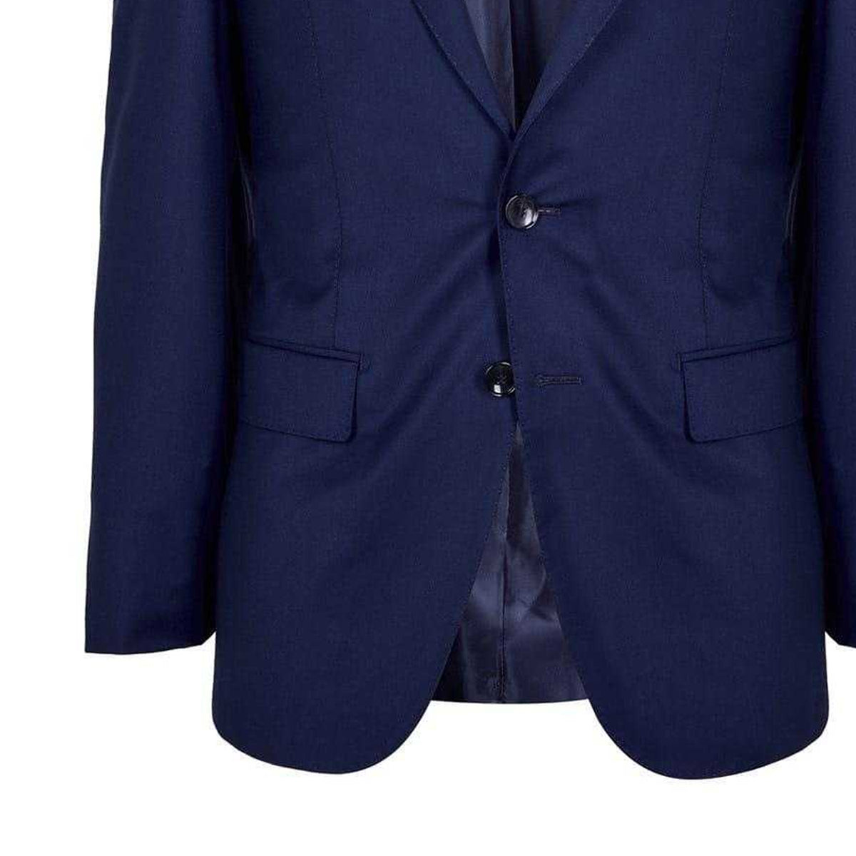 Dark Blue - Lifestyle - Boss Mens T-Harvers Regular Work Blazer