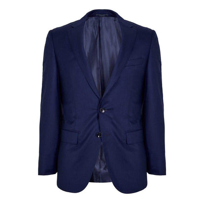 Dark Blue - Front - Boss Mens T-Harvers Regular Work Blazer