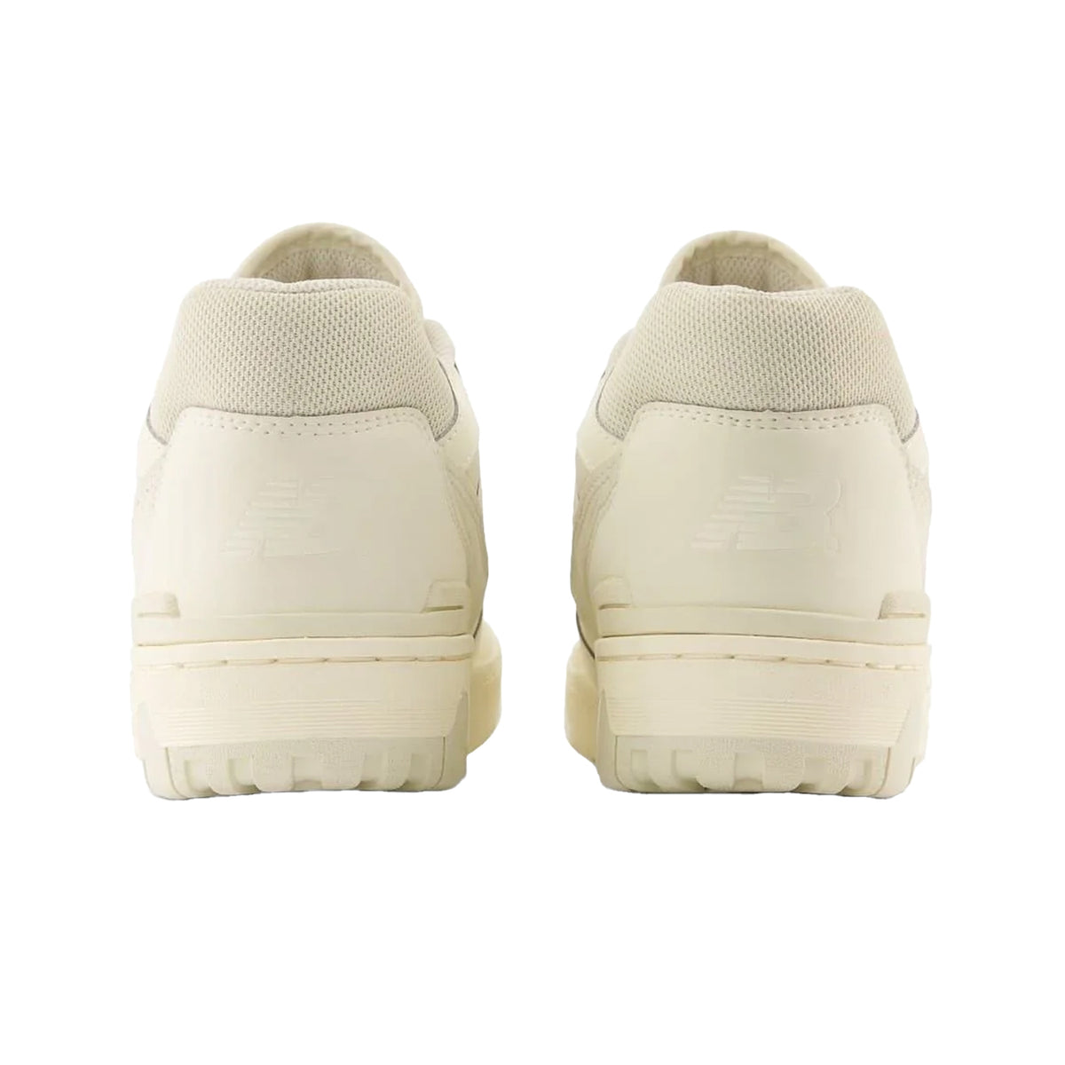 Turtledove - Back - New Balance Mens Leather Round Toe Flat Trainers