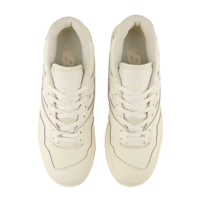 Turtledove - Lifestyle - New Balance Mens Leather Round Toe Flat Trainers