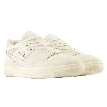 Turtledove - Close up - New Balance Mens Leather Round Toe Flat Trainers