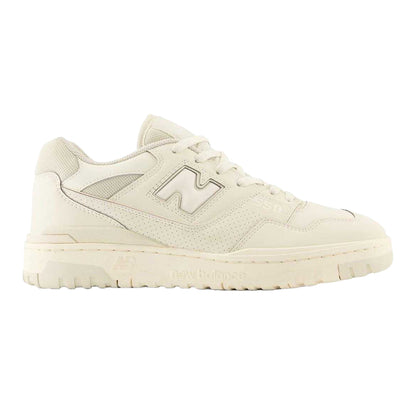 Turtledove - Front - New Balance Mens Leather Round Toe Flat Trainers