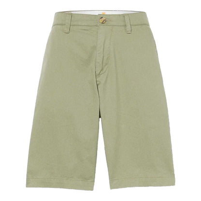 Green - Front - Timberland Mens Topsfield Twill Chino Shorts