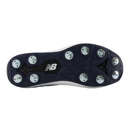 White-Blue - Lifestyle - New Balance Mens Fuelcell 4030v5 Cricket Shoes