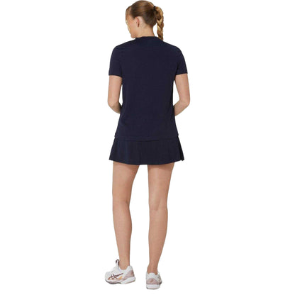 Midnight - Back - Asics Womens-Ladies Court Tennis Skirt
