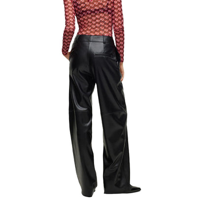 Black - Back - Hugo Boss Womens-Ladies Herede-1 Trousers