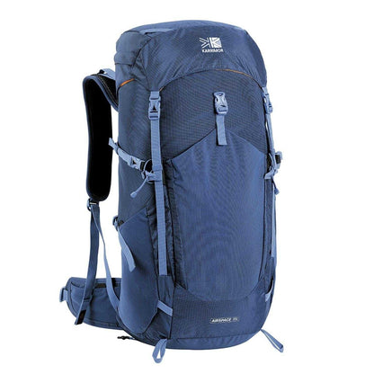 Navy - Front - Karrimor Airspace Logo 35L Hiking Backpack