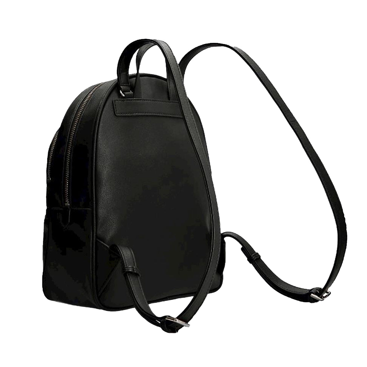 Black - Back - Guess Manhattan Logo Backpack