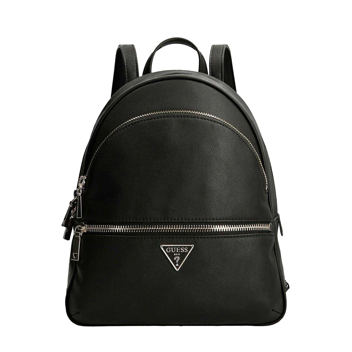 Black - Front - Guess Manhattan Logo Backpack